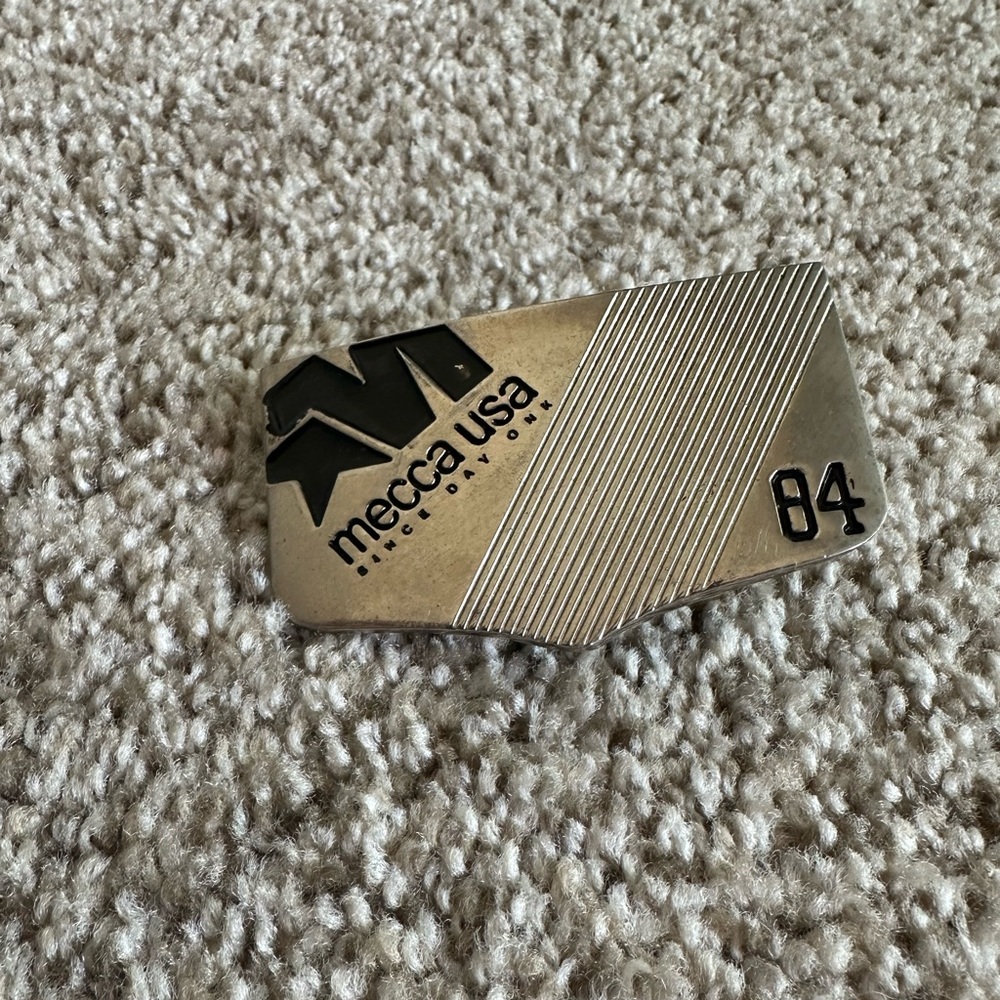 RARE VINTAGE - MECCA USA 84 BELT BUCKLE - SINCE DAY ONE